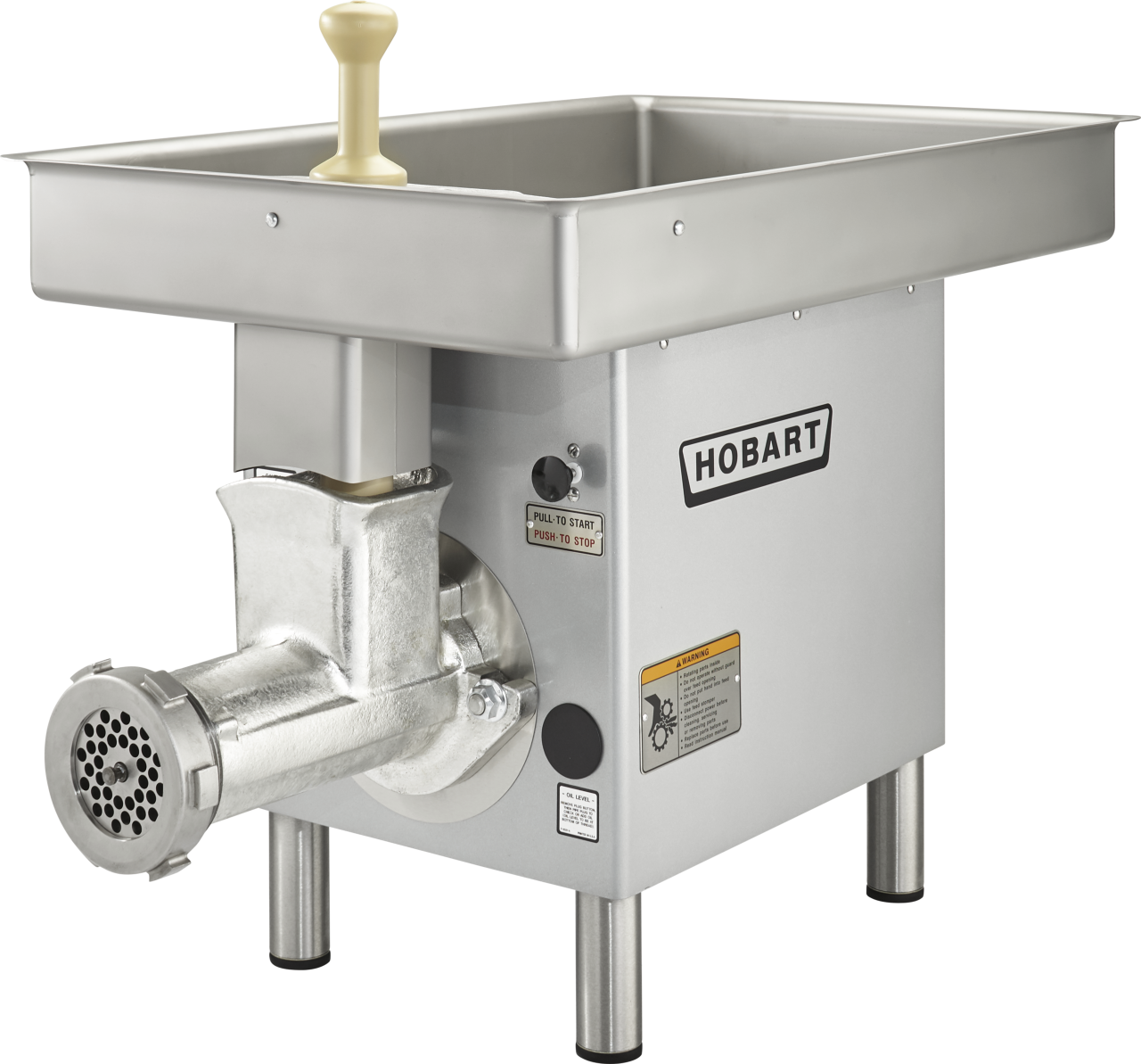 Hobart - Meat Chopper w/ Non-Removable Pan - 4732-86