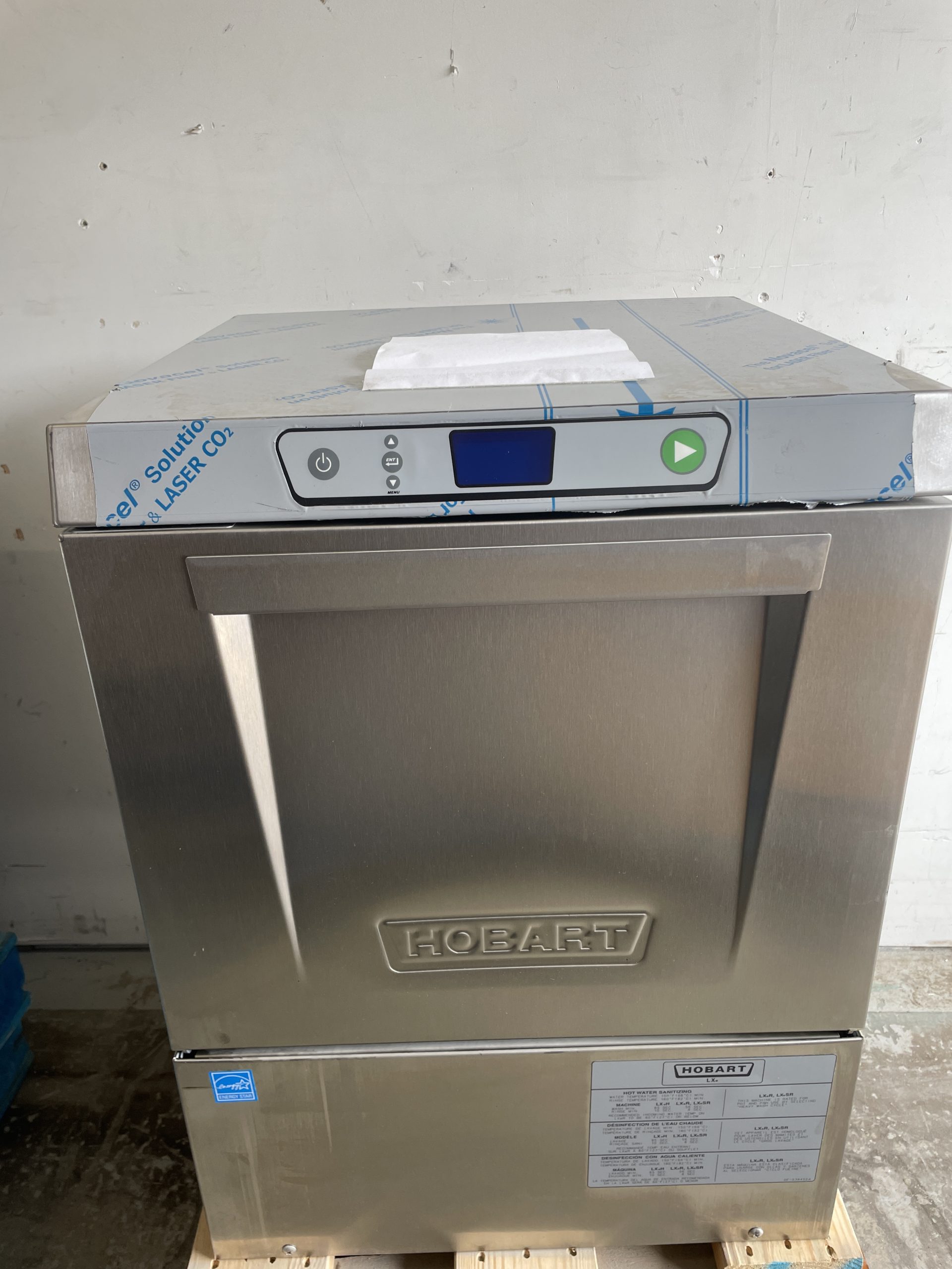 Hobart LXEH High Temp Undercounter Dishwasher