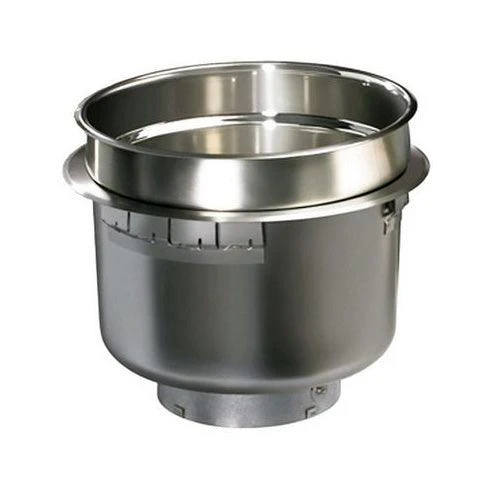 Hatco HWB-7QTD 7 Qt. Stainless Steel Drop-In Round Heated Well Warmer