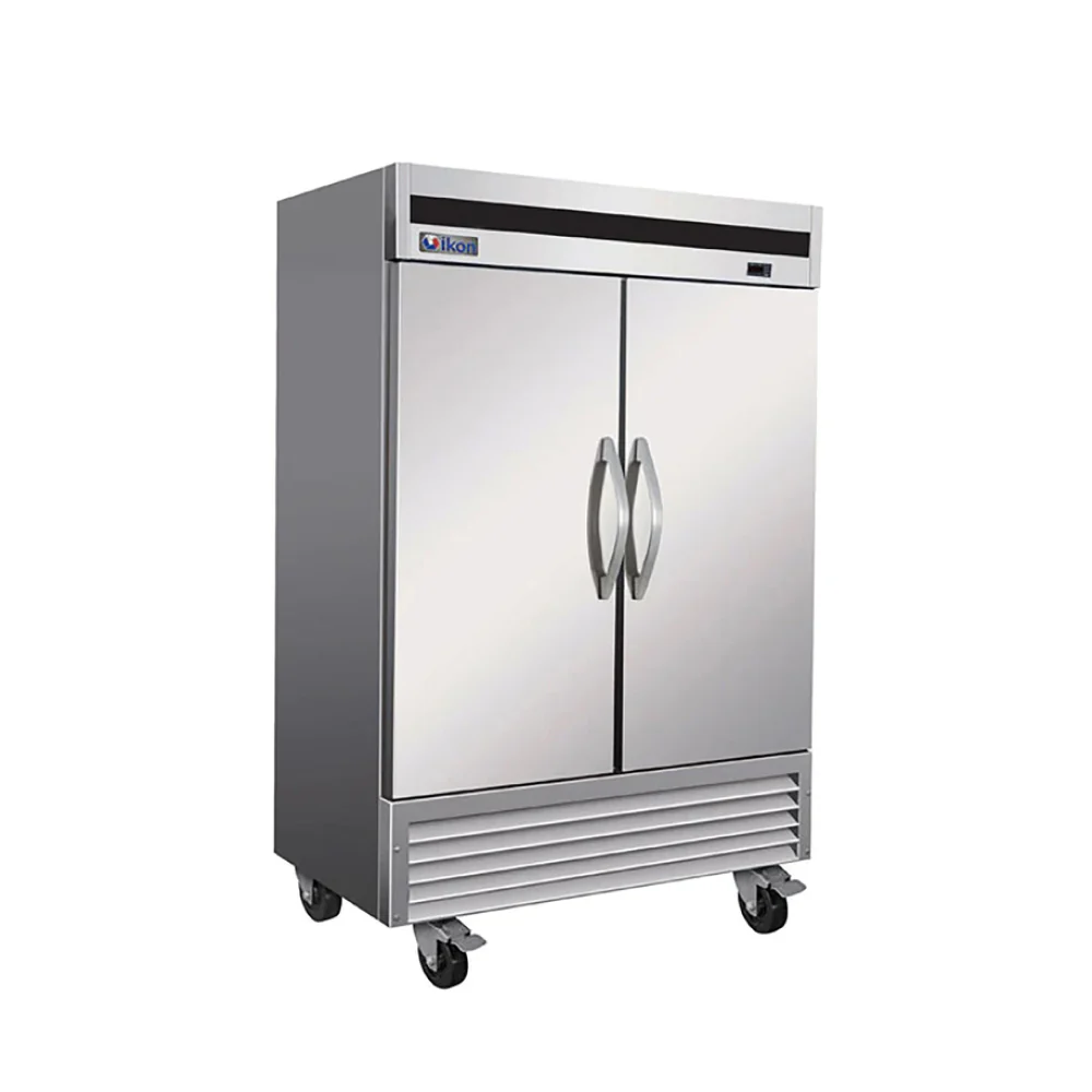 Ikon IB54R 54" Bottom Mount Solid 2-Door Reach-In Refrigerator