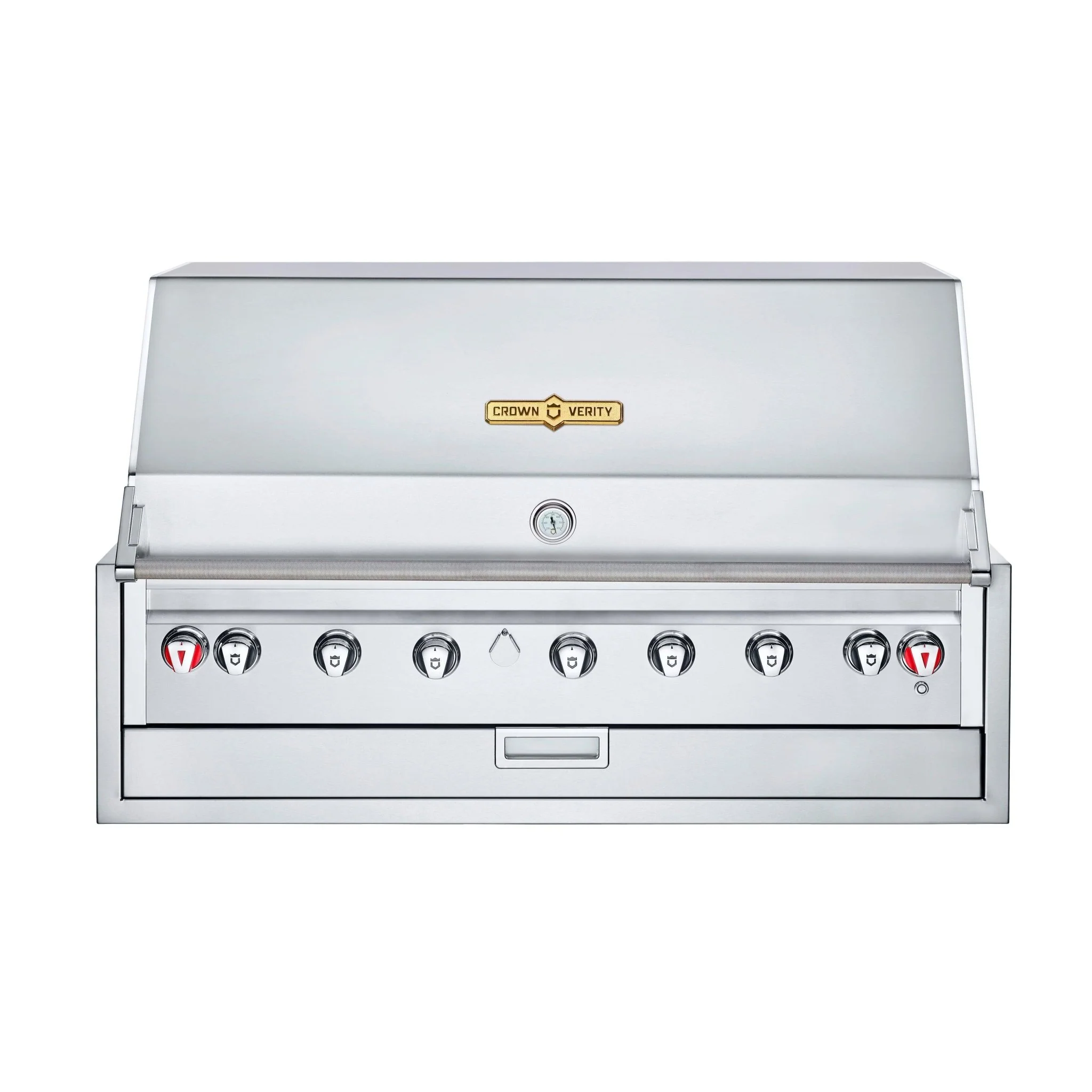 Crown Verity IBI48LP 48" Infinite Series Built-In Single Dome Grill Liquid Propane