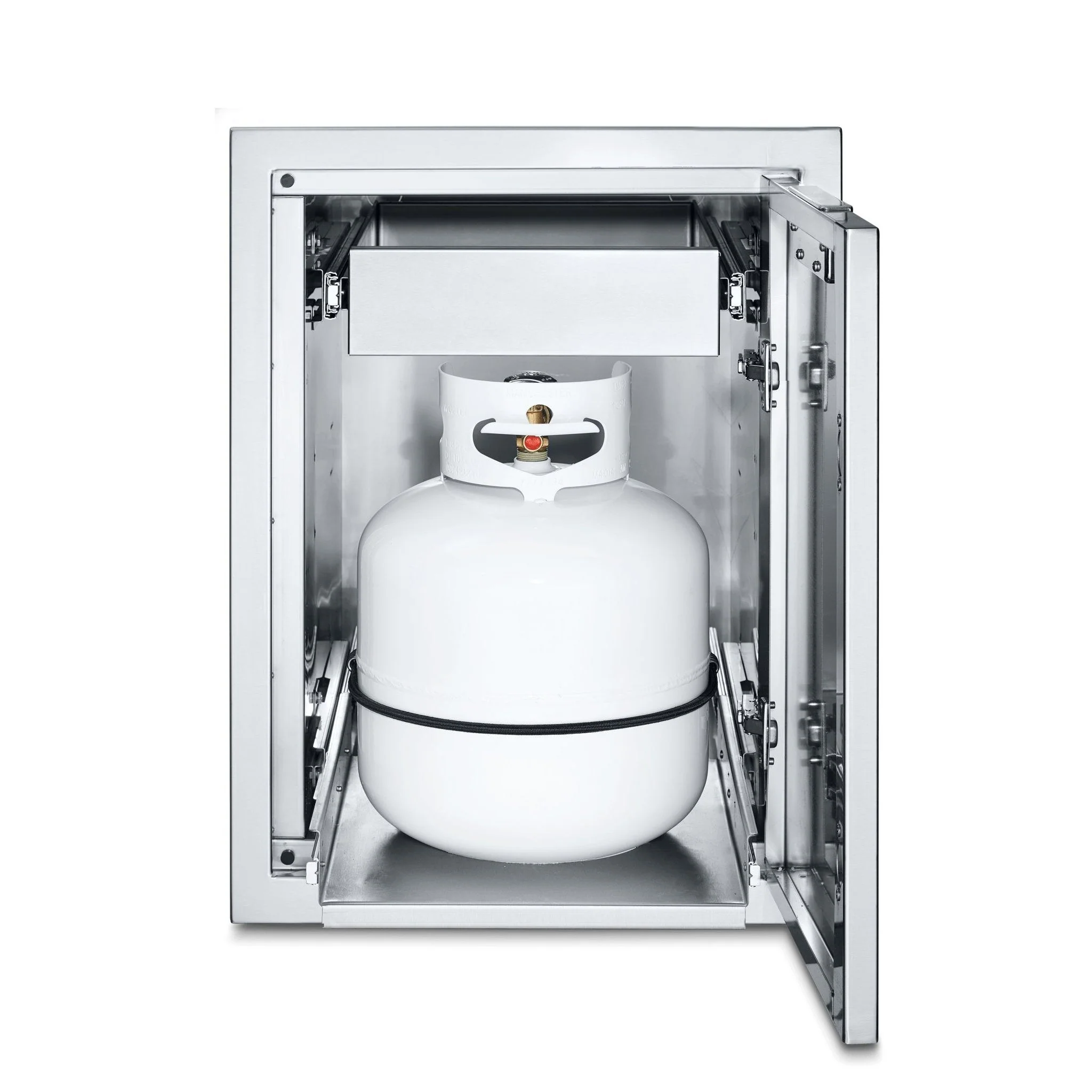 Crown Verity IBILC-PH-1D Infinite Series Large Built-In Cabinet with Propane Tank Holder & Single Drawer