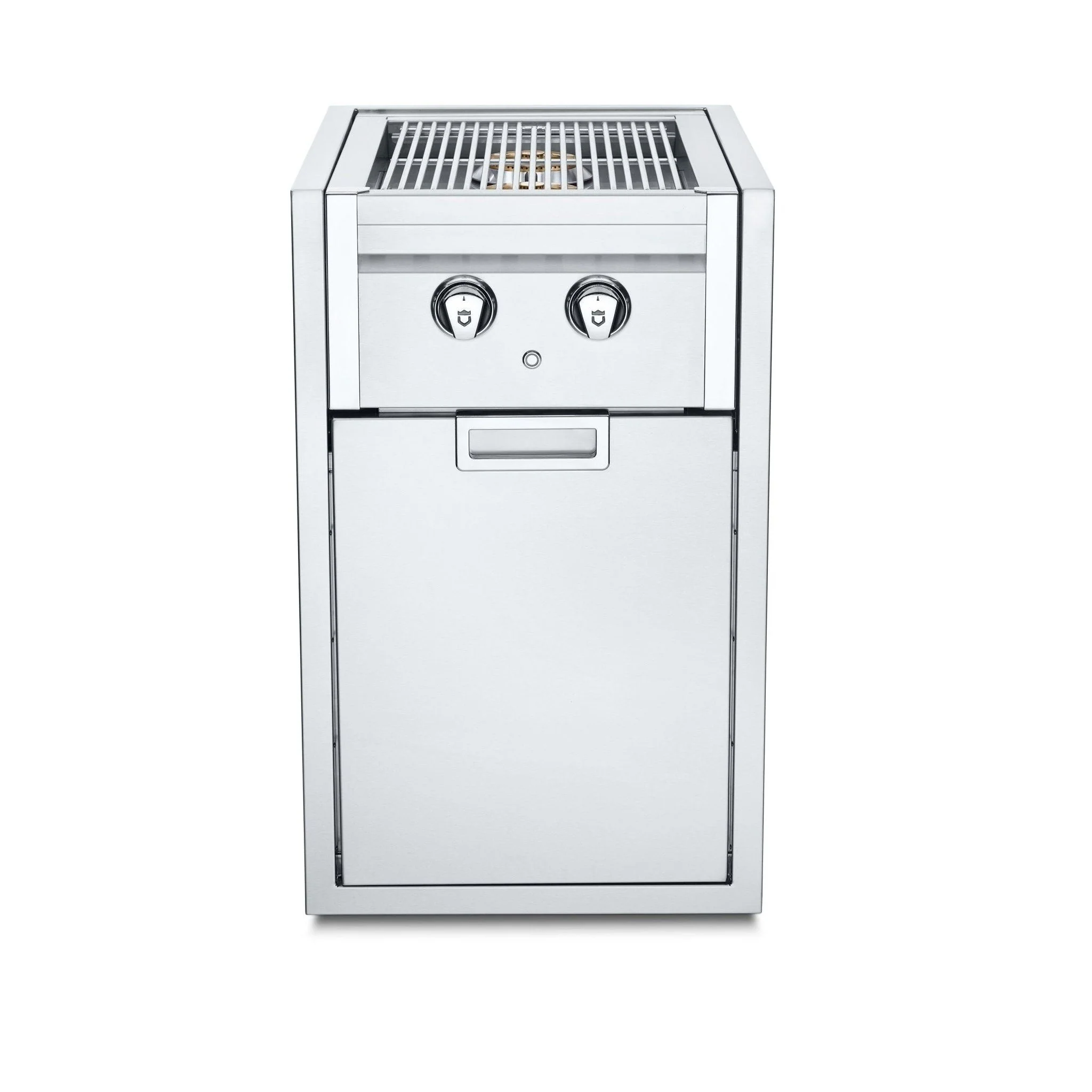 Crown Verity Infinite Series Small Built-In Cabinet with Dual Side Burner & Propane Holder - IBISC-SBLP-PH