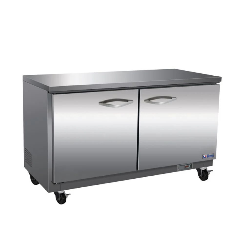 Ikon IUC61R 61" Solid 2-Door Undercounter Refrigerator