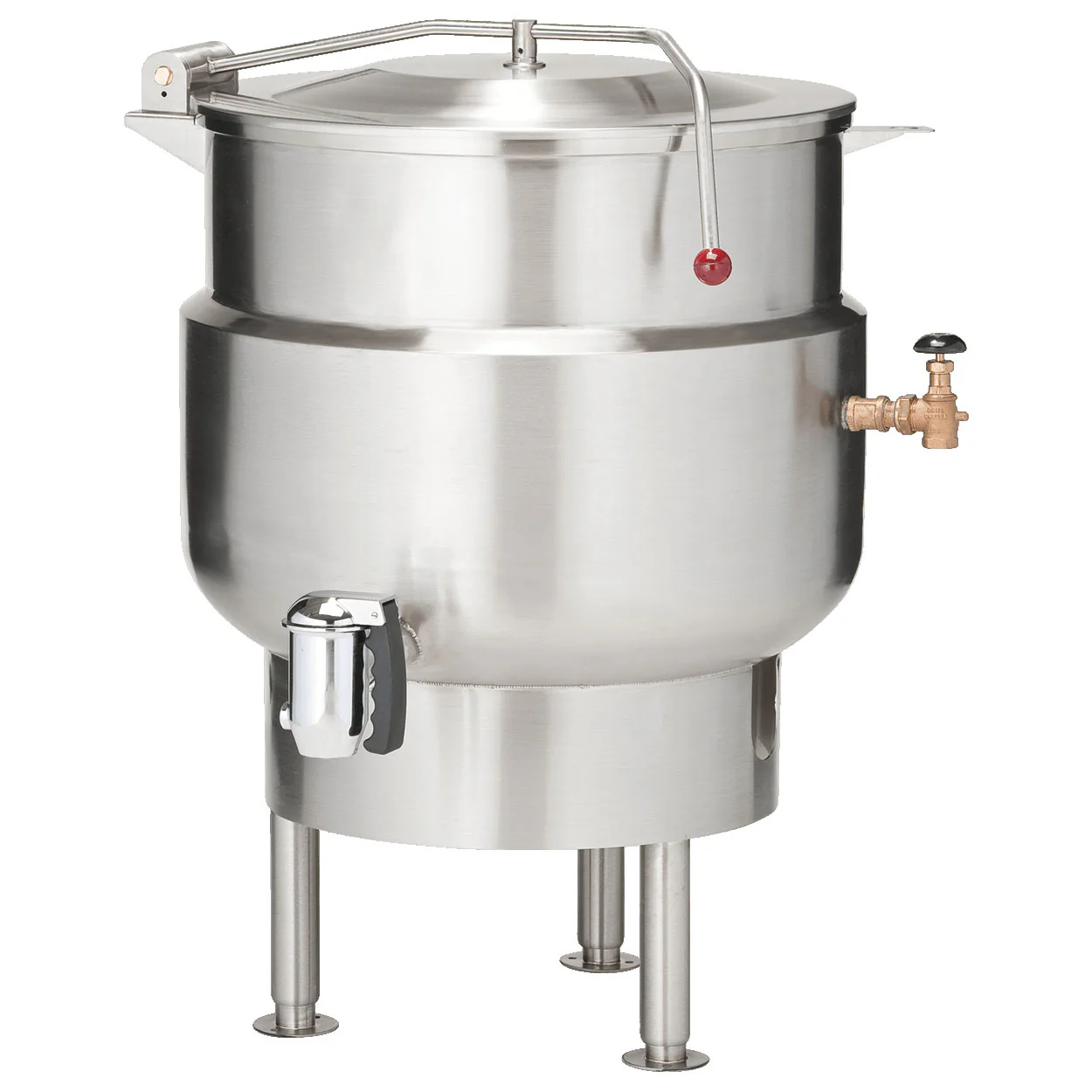 Vulcan K40DL 40-Gallon Stationary Direct Steam 2/3 Jacketed Kettle