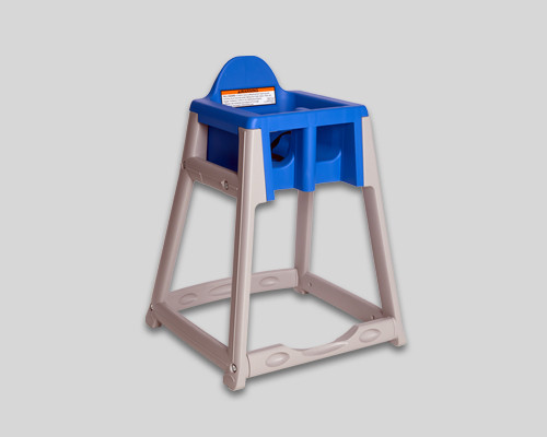 Koala Kare - Grey Legs & Blue Seat KidSitter High Chair - KB977-04