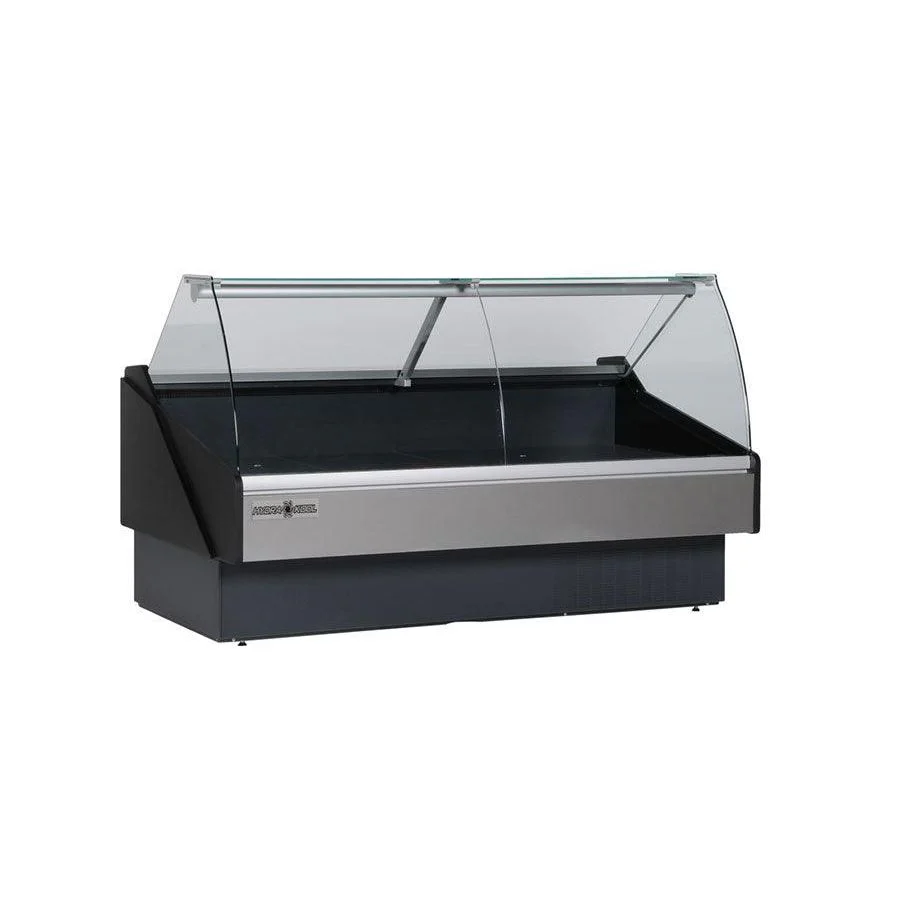 Hydra-Kool KFM-CG-120-S 117" Curved Glass Deli Case