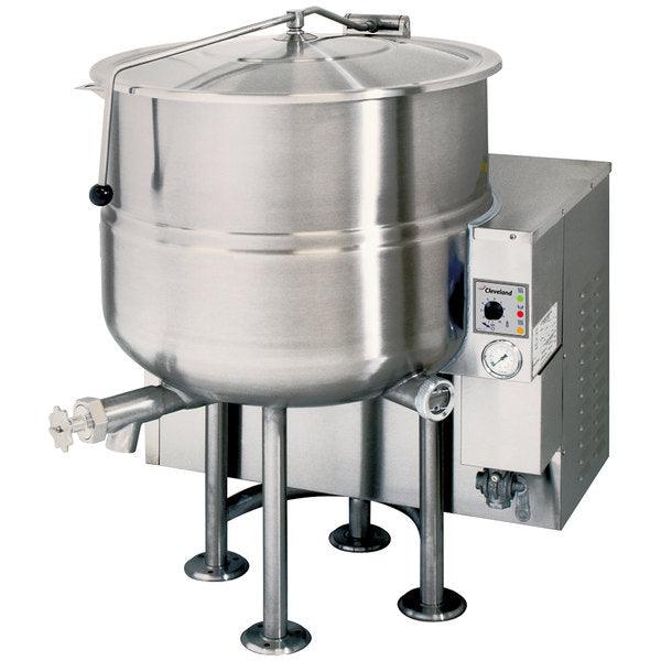 Cleveland KGL-40 40 Gallon Natural Gas Steam Kettle - 140,000 BTU