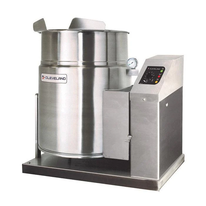 Cleveland KGT12T 12-Gallon Table Top Tilting Gas Steam Kettle - 53,000 BTU