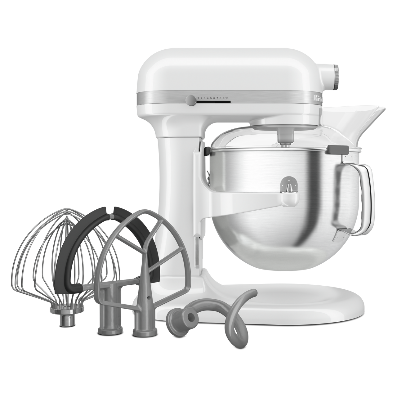 KitchenAid - 7 Qt White Stand Mixer
