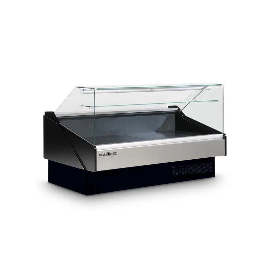 Hydra-Kool KPM-FG-100-S 109" Flat Glass Packaged Meat Case