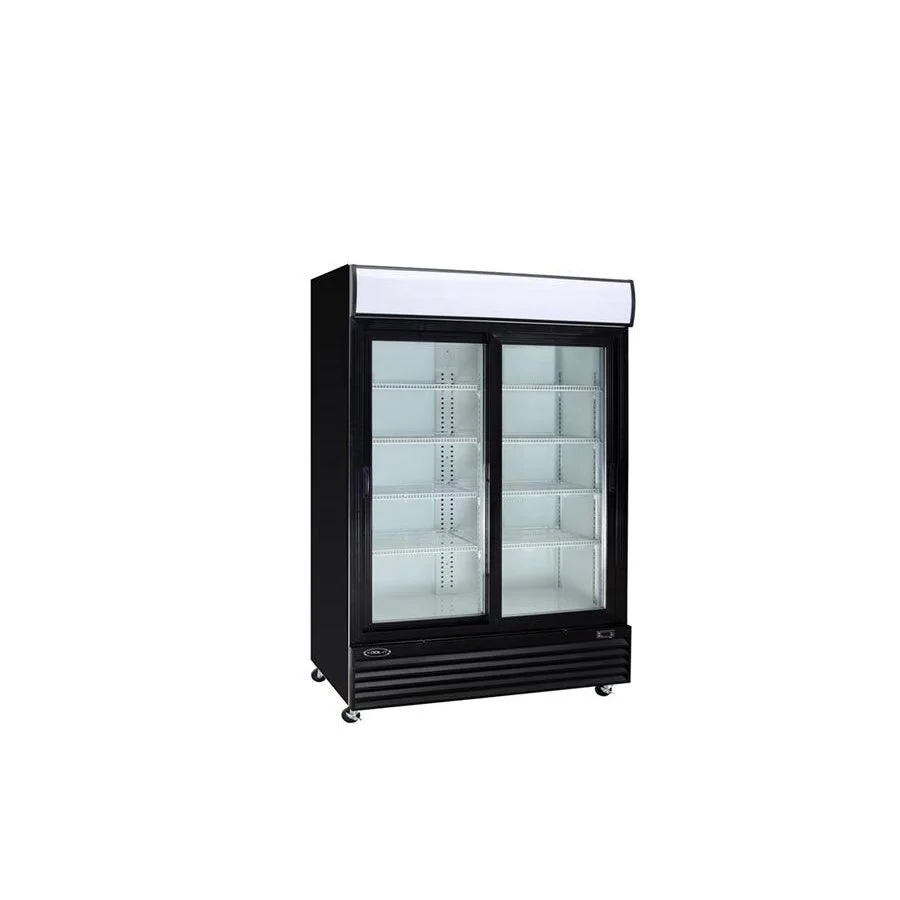 Kool-It KSM-50 52" Glass Sliding 2-Door Cooler Merchandiser