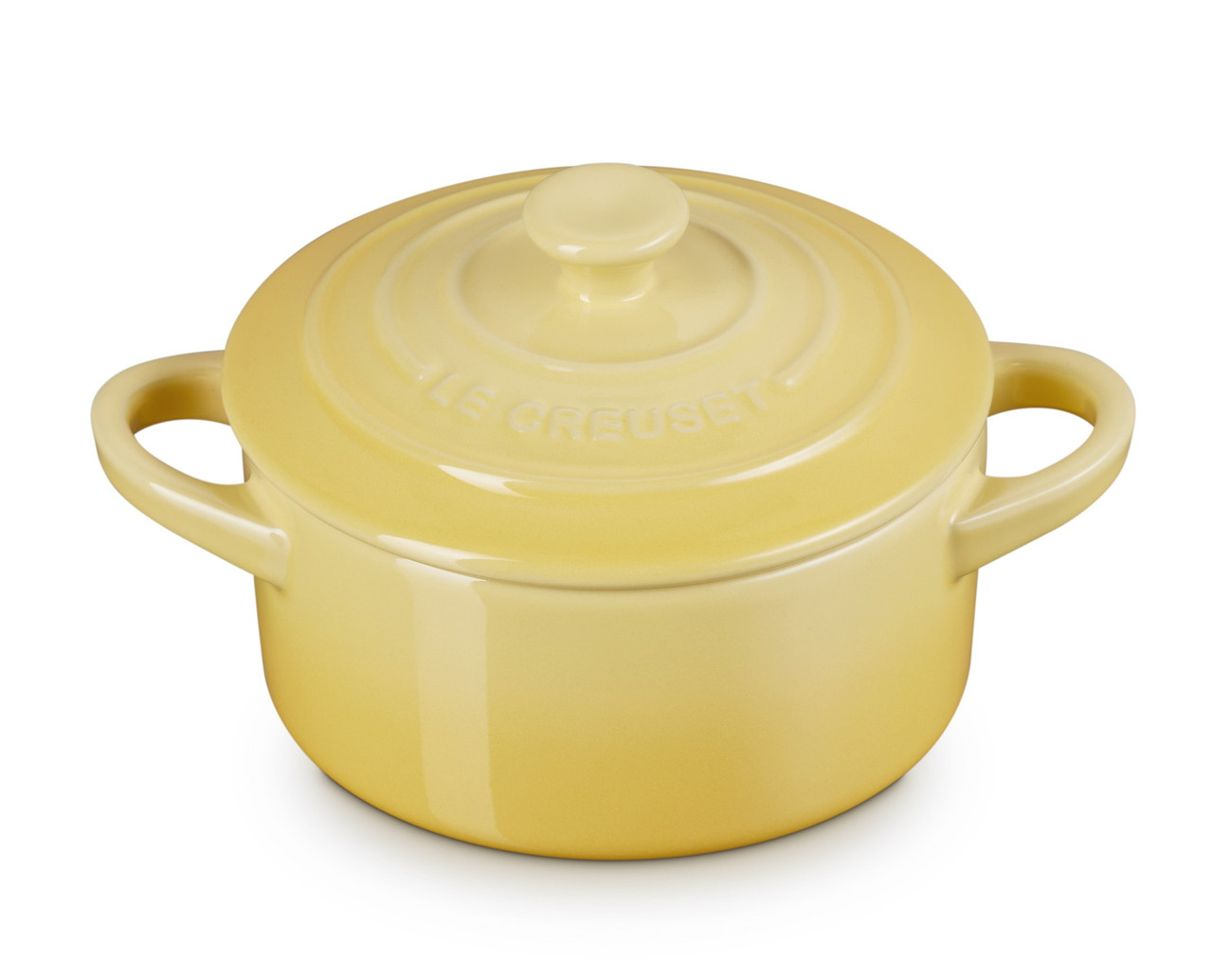 Le Creuset - .24 L (0.25 QT) Camomille Mini Round Cocotte