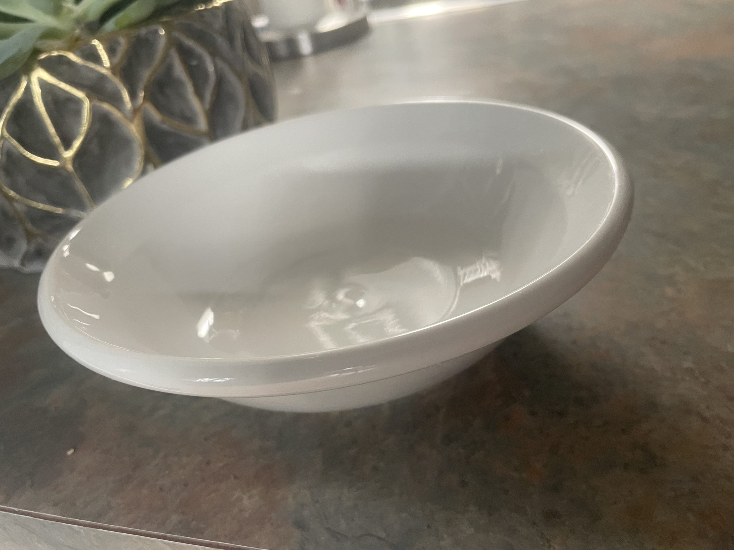 Libbey BW-1131 Basics 10 oz. Bright White Porcelain Bowls