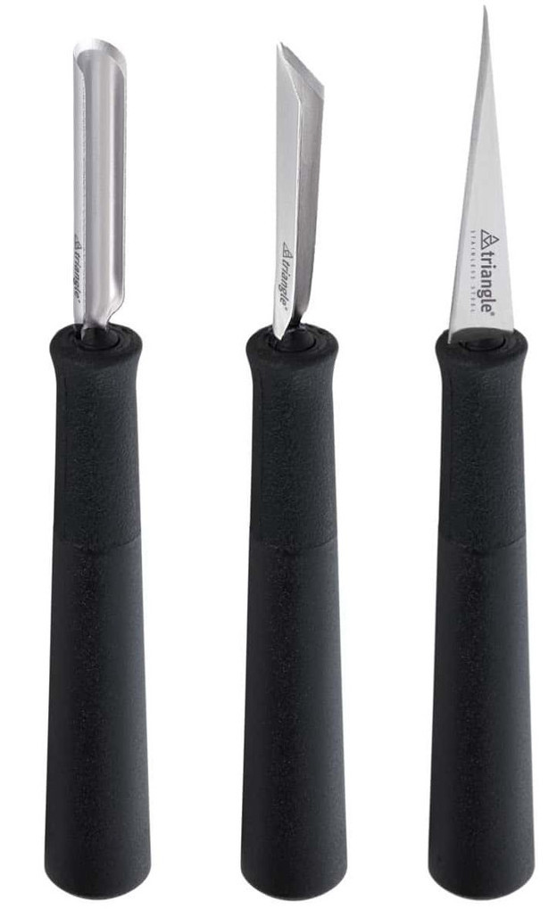 Triangle - 3 Pc Carving Tools - 908570302