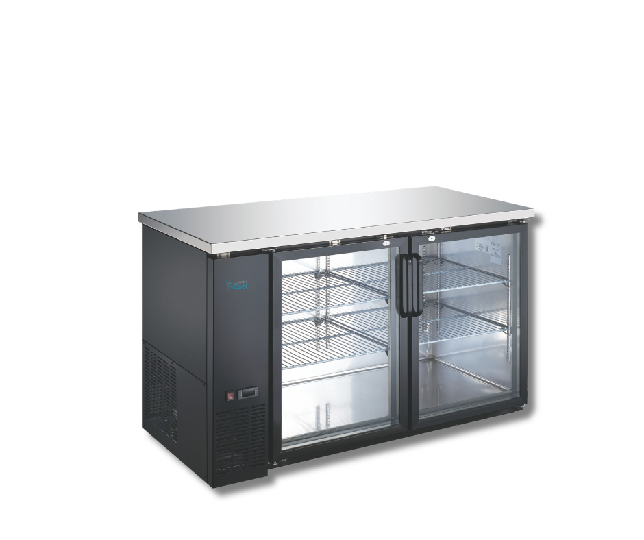 LUMIN COOL BC61-24 - Back Bar Cooler - 24"' Depth Glass Door Series