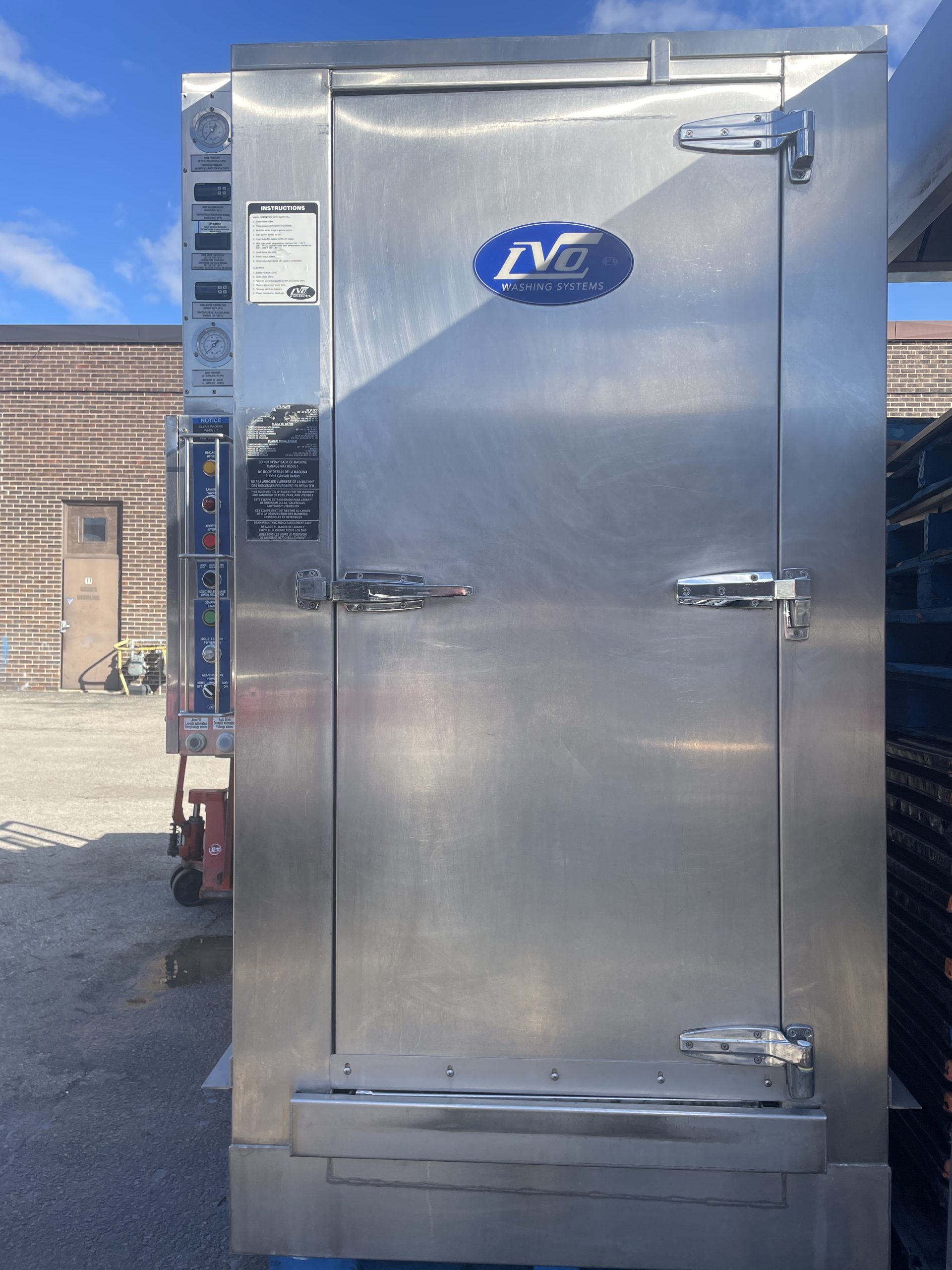 LVO Pan & Rack Washer Model RW1548 Gas