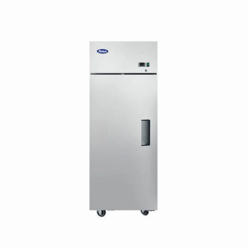 Atosa MBF8001GRL 28" Top Mount Solid Door Left Hand Reach-In Freezer - 21.4 Cu. Ft.