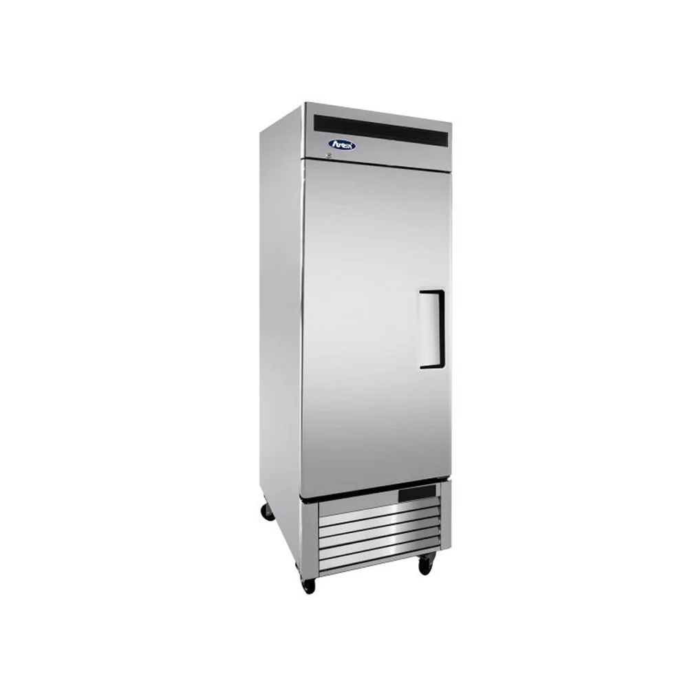 Atosa MBF8505GRL 27" Bottom Mount Left-Hinged Solid Door Reach-In Refrigerator - 19.1 Cu. Ft.