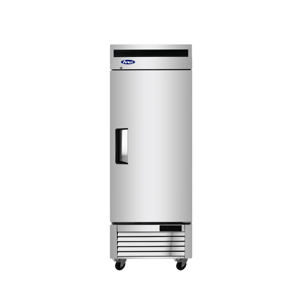 (USED) Atosa MBF8505GR 27" Bottom Mount Solid Door Reach-In Refrigerator - 19.1 Cu. Ft.