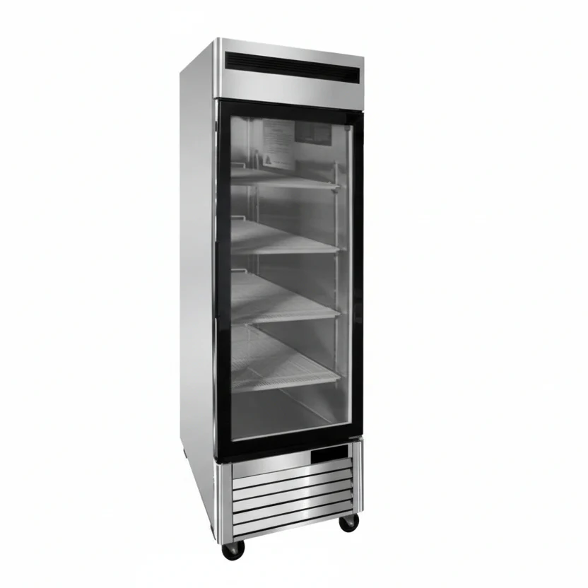 Econocold 27" Glass Door Reach-In Freezer - 21 Cu. Ft. - GD-STH-27FG
