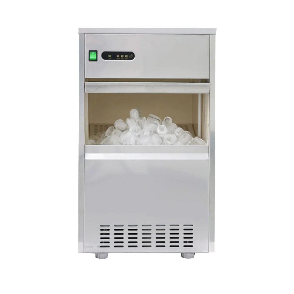 Econocold 15.7″ Air Cooled Undercounter Bullet Ice Machine - 100 Lbs. - GD-ZB-50A