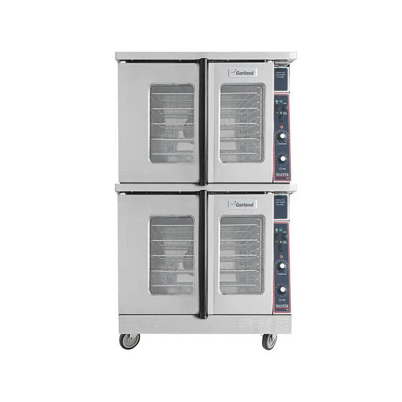 Garland MCO-GS-20-S 38" Gas Double-Deck Full-Size Analog Convection Oven