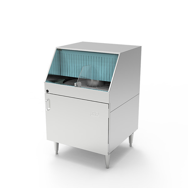 Moyer Diebel - Rotary Automatic Glasswashing Machine w/ Drain Tray & Waste Collector - DF/DF71