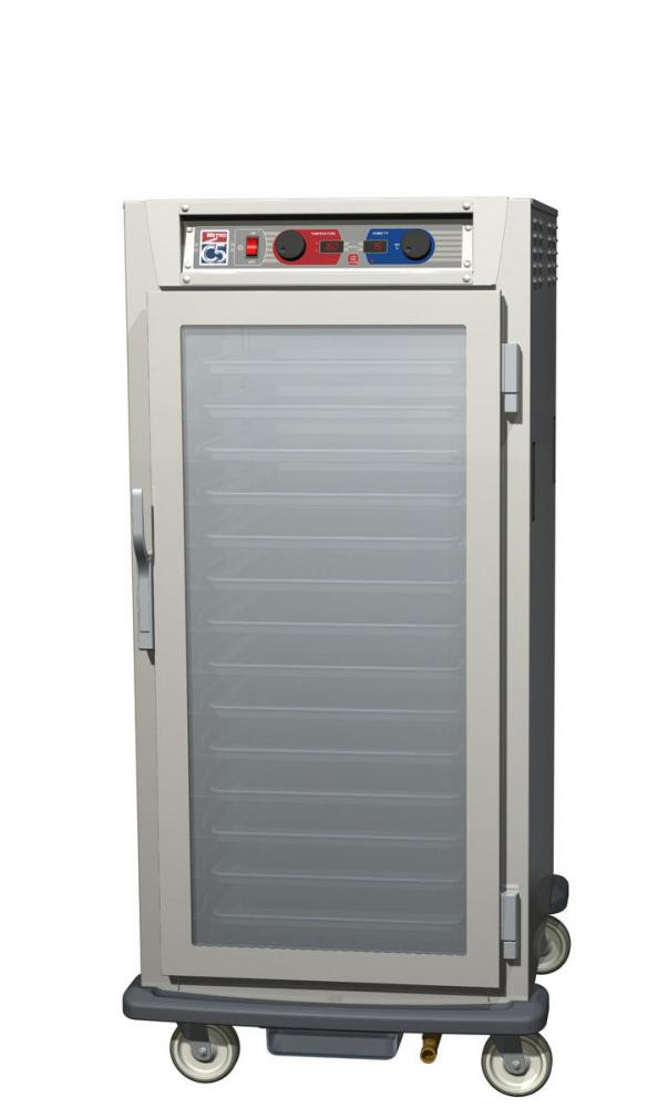 Metro - C5 9 Series Reach-In Heated Holding and Proofing Cabinet - Clear Door - C597-SFC-L