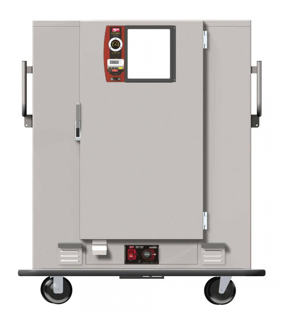 Metro - MBQ Insulated Heated Banquet Cabinet With Quad-Heat System- One Door Holds up to 120 Plates 120V - MBQ-120-QH
