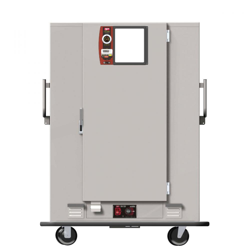 Metro - MBQ Insulated Heated Banquet Cabinet With Quad-Heat System- One Door Holds up to 144 Plates 120V - MBQ-144-QH