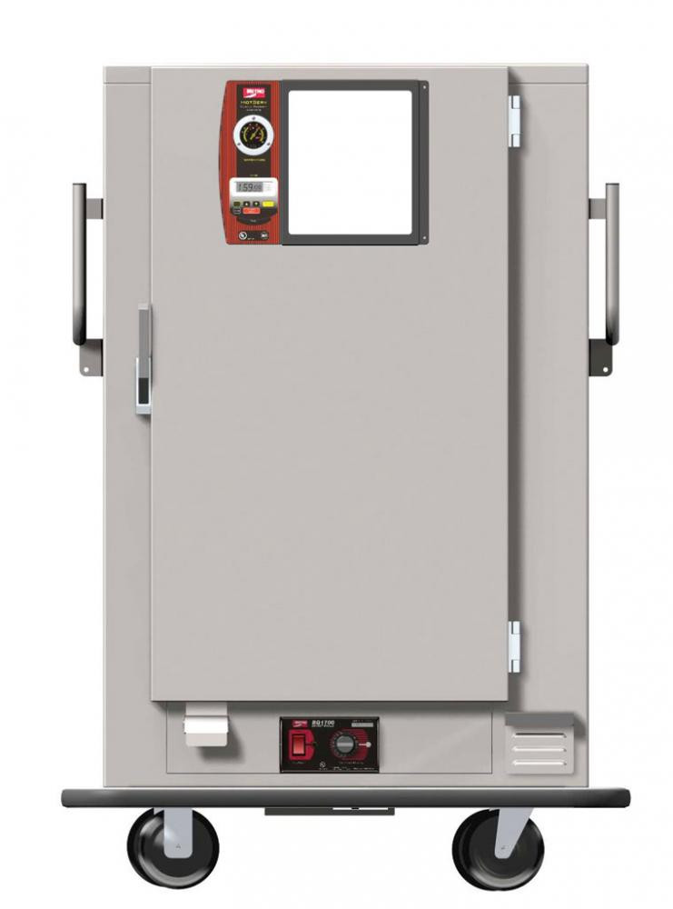 Metro - MBQ Insulated Heated Banquet Cabinet With Quad-Heat System- One Door Holds up to 90 Plates 120V - MBQ-90-QH