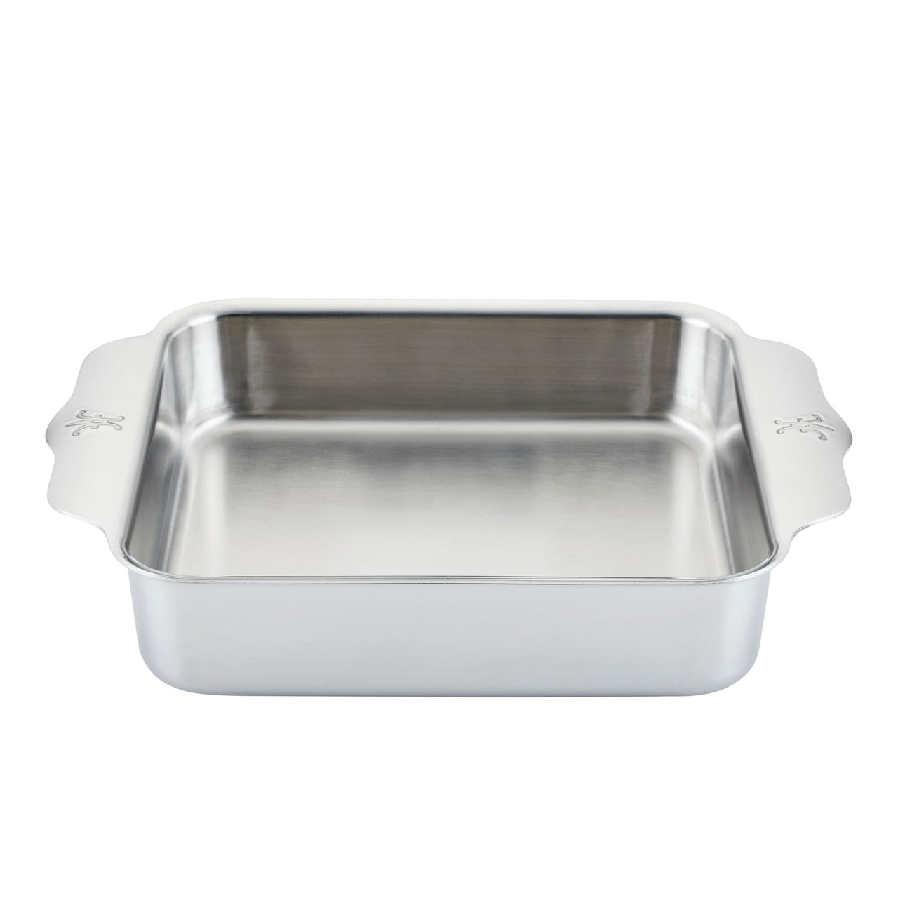 Hestan- 8"x 8" Try-Ply Stainless Steel Square Cake Pan