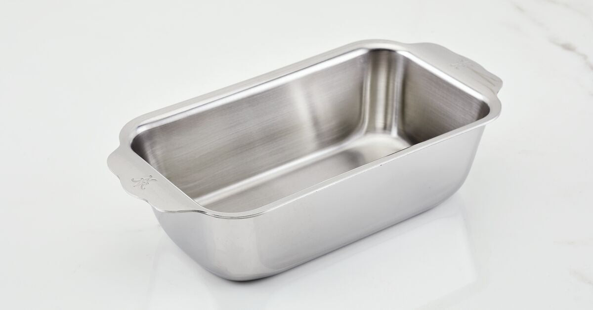 Hestan - Ovenbond 9"x5" Try-Ply Stainless Steel Loaf Pan