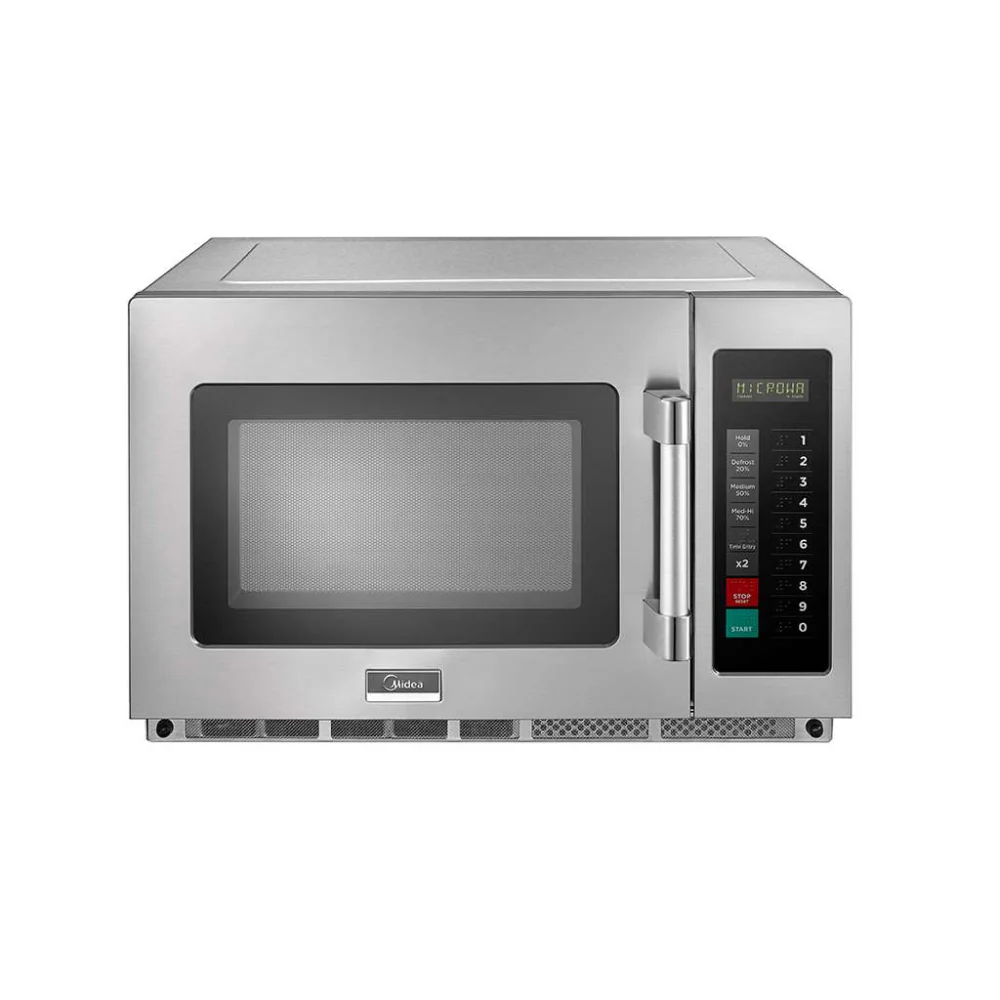 Midea 2134G1A robust Commercial Microwave with Push Button - 2100W