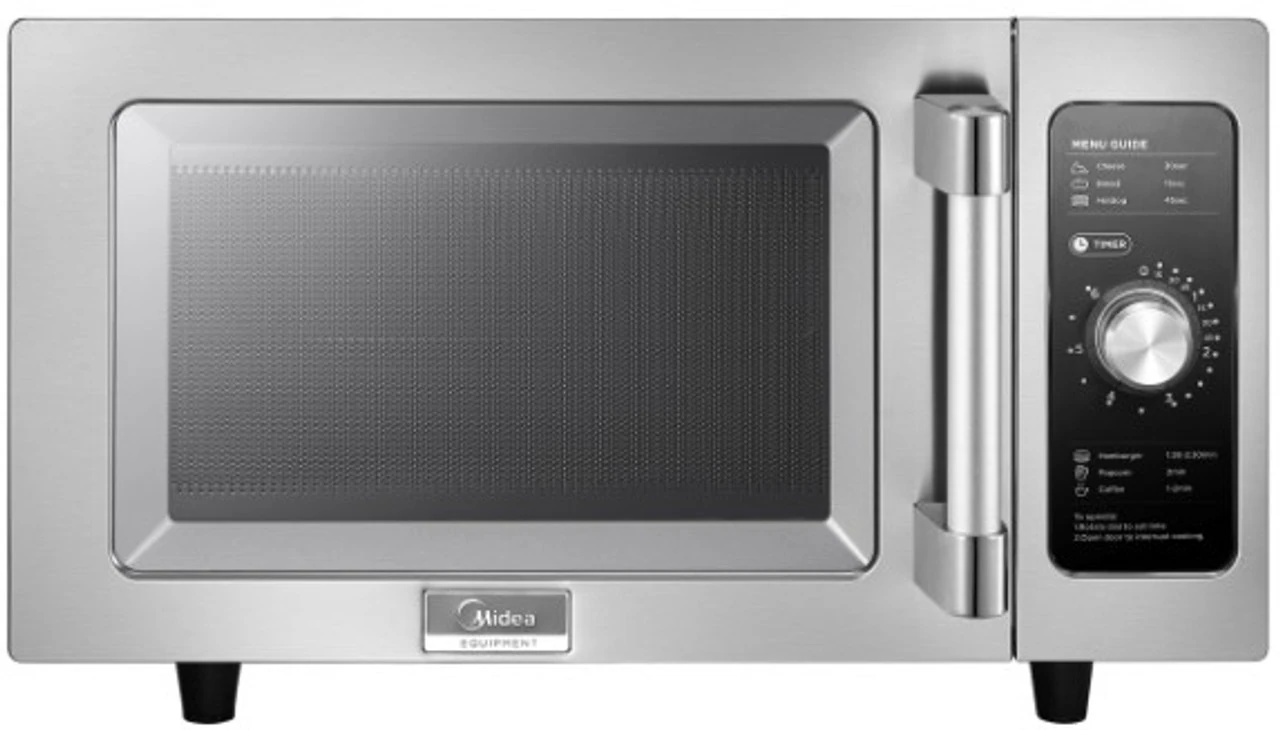 Midea - 0.9 Cu Ft Light Duty Commercial Microwave Oven w/ Dial - 1025FOA Midea - 0.9 Cu Ft Light Duty Commercial Microwave Oven w/ Dial - 1025FOA - Image 3