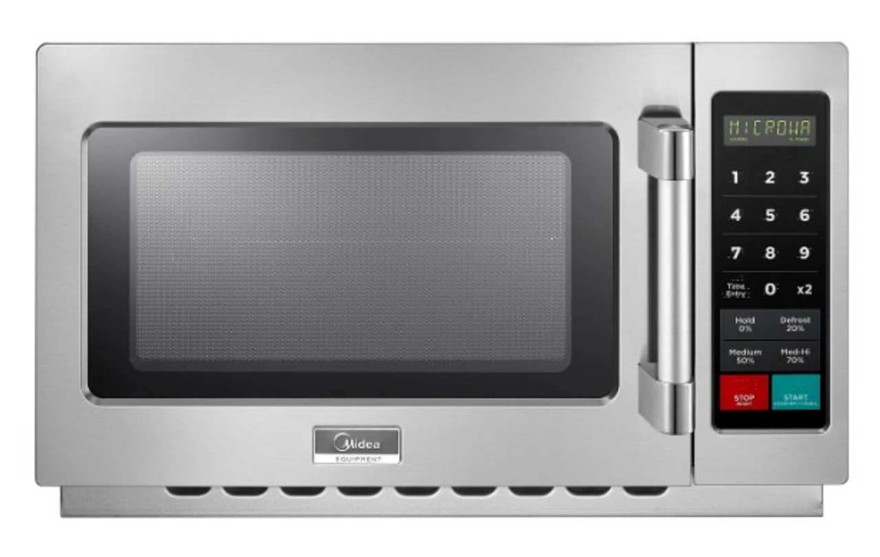 Midea - 1.2 Cu Ft Medium Duty Commercial Microwave Oven w/ Touch Control - 1034N1A Midea - 1.2 Cu Ft Medium Duty Commercial Microwave Oven w/ Touch Control - 1034N1A - Image 3