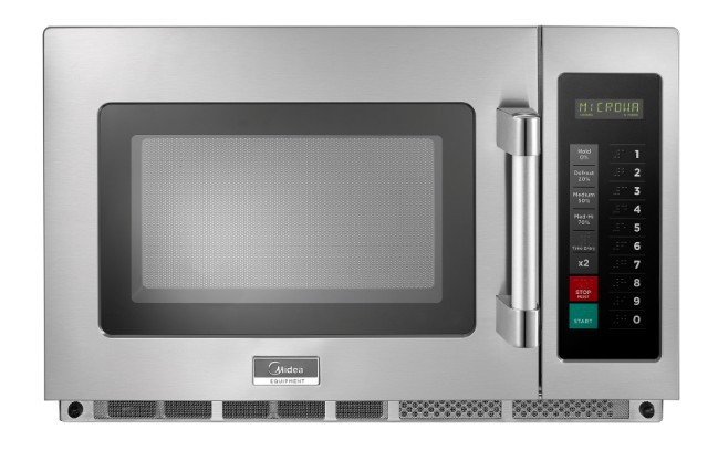 Midea - 1.2 Cu Ft robust Commercial Microwave Oven w/ Touch Control - 2134G1A