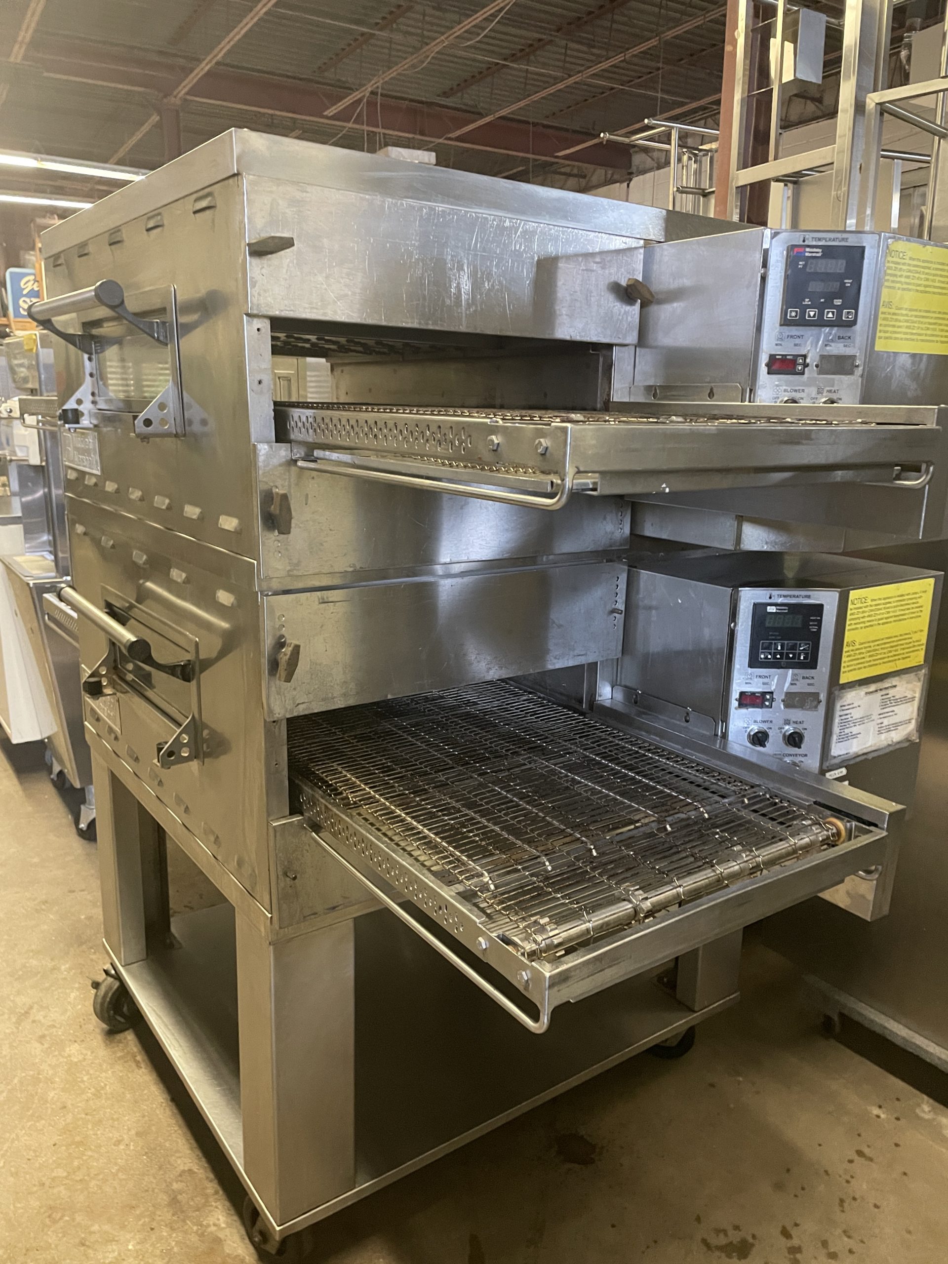 Middleby Marshall PS536GS Double Stack GAS Conveyor Oven