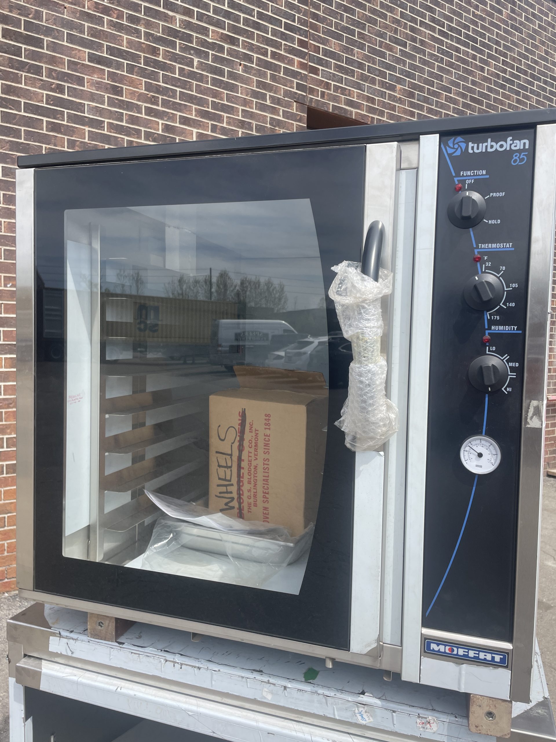 Moffat Turbofan 85 – Proofer / Holding Cabinet Full Size 8 Trays