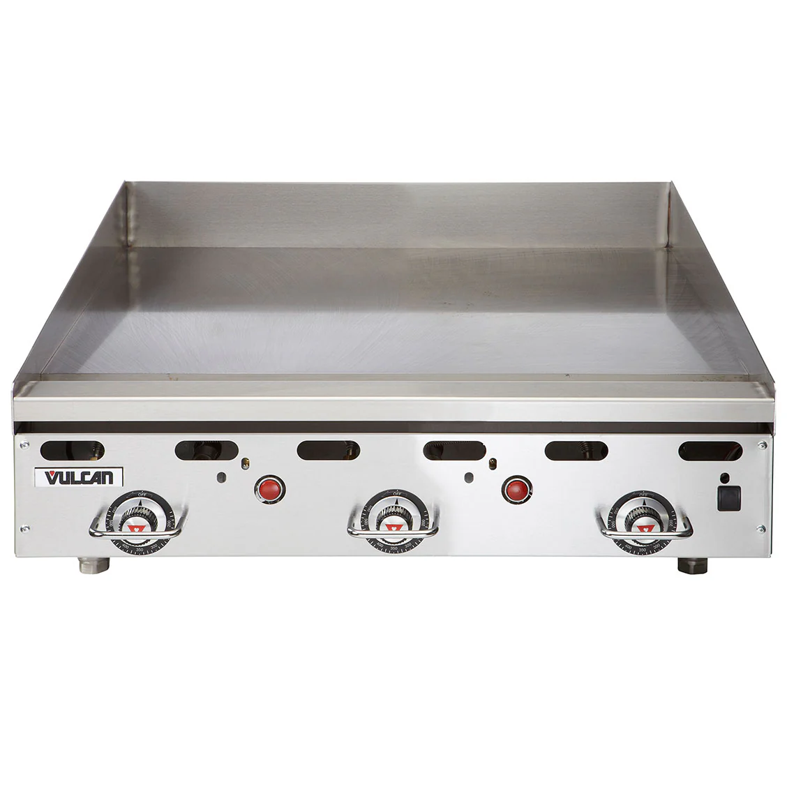 Vulcan MSA36 36" Natural Gas Griddle with Snap Action Thermostatic Control - 81,000 BTU