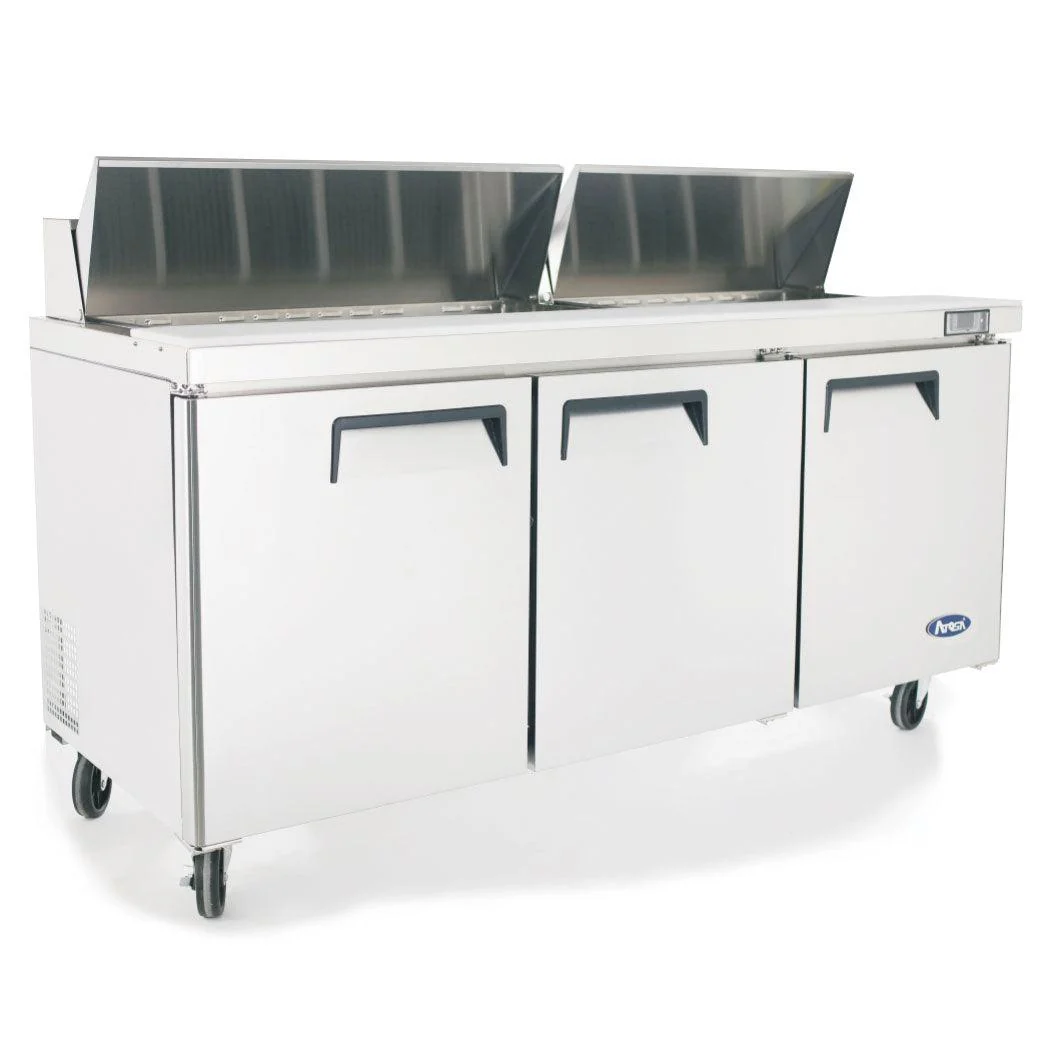 Atosa MSF8304GR 72" 3-Door Sandwich Prep Table