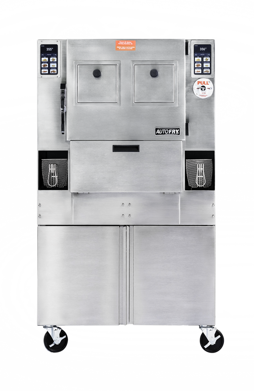 AutoFry - 51 lb Electric Deep Fryer w/ 2 Baskets - MTI-40E