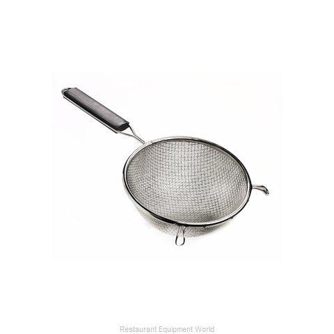 Browne 3.25" Medium Double Mesh Stainless Steel Strainer - 18196