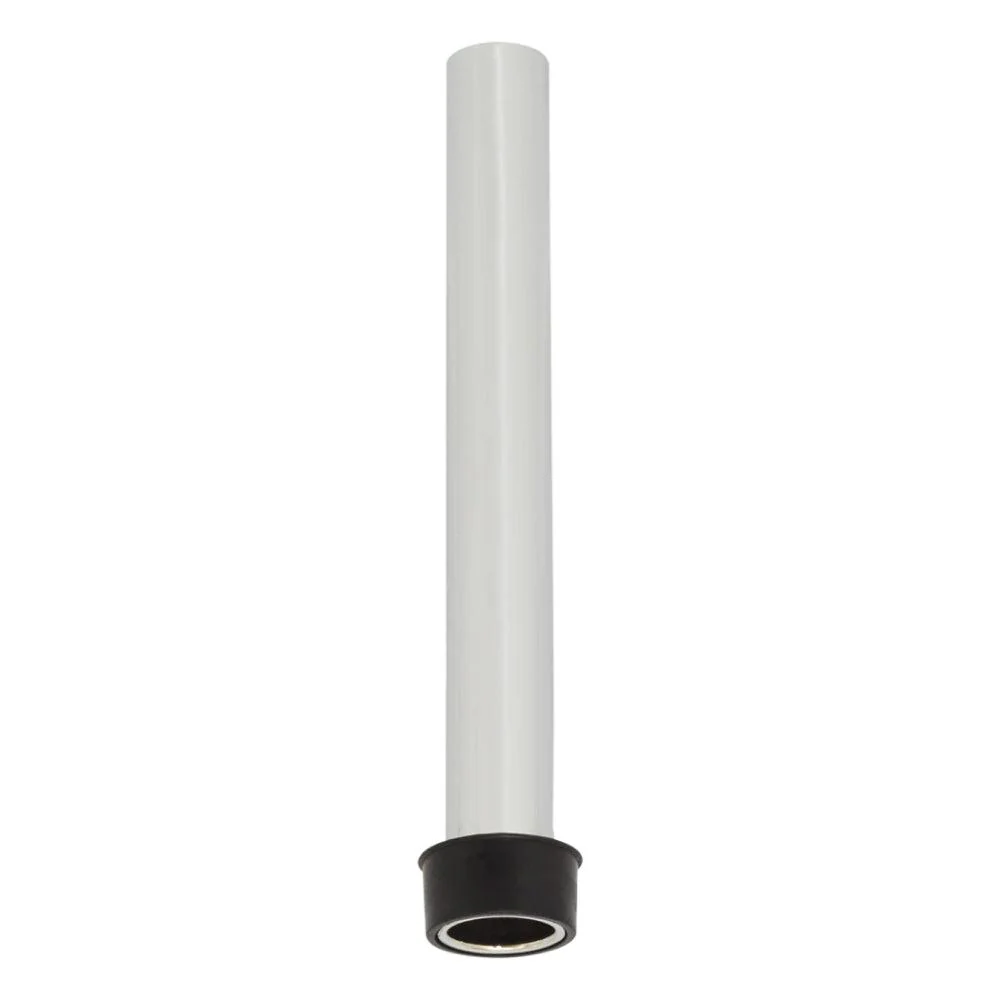Browne 10" Brass Nickel Plated Overflow Tube - 40100255