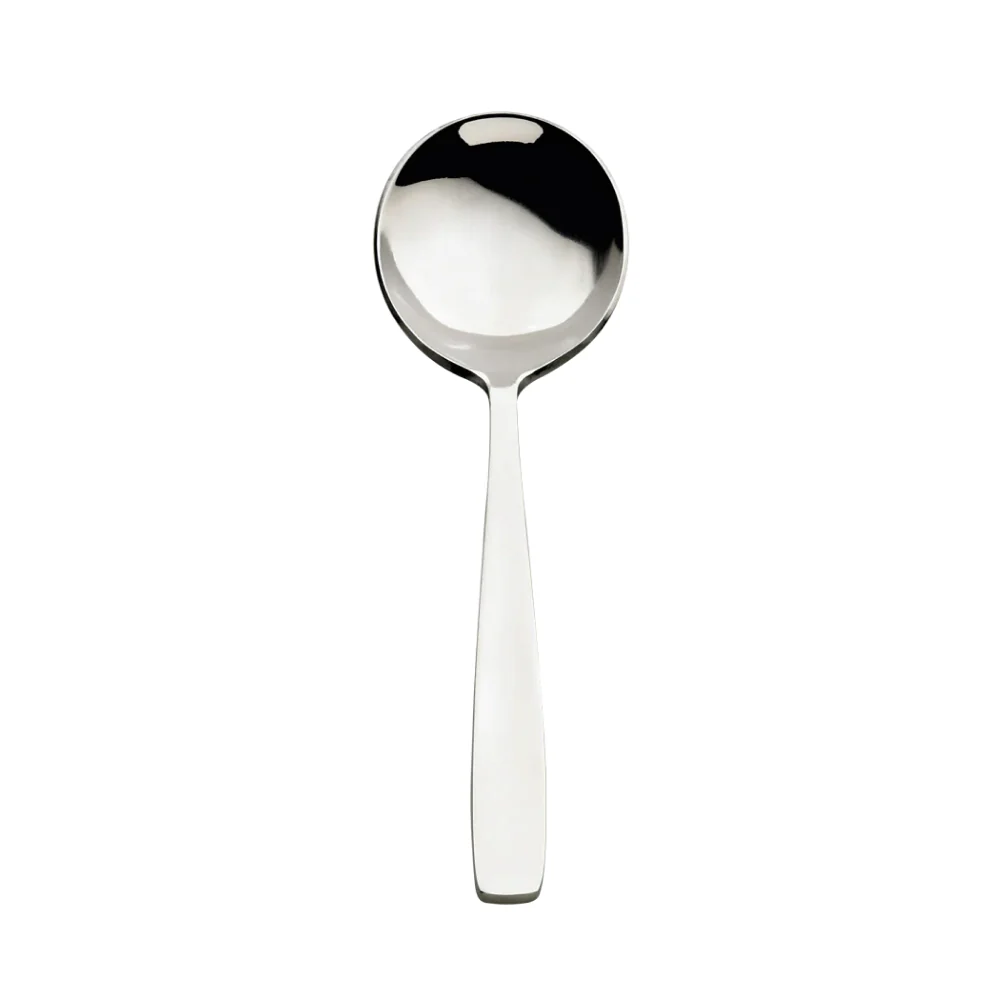 Browne 7" Modena Round Soup Spoon - 12/Case - 503013