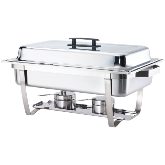 Browne 575126 9 Qt. Full Size Stainless Steel Chafer