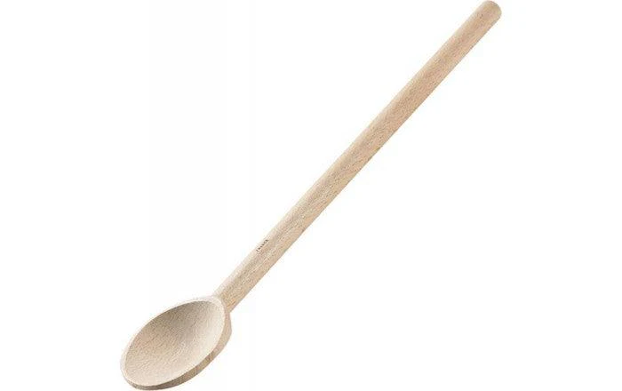 Browne 744568 18" long-lasting-build Alpine Beechwood Spoon with Wax Finish