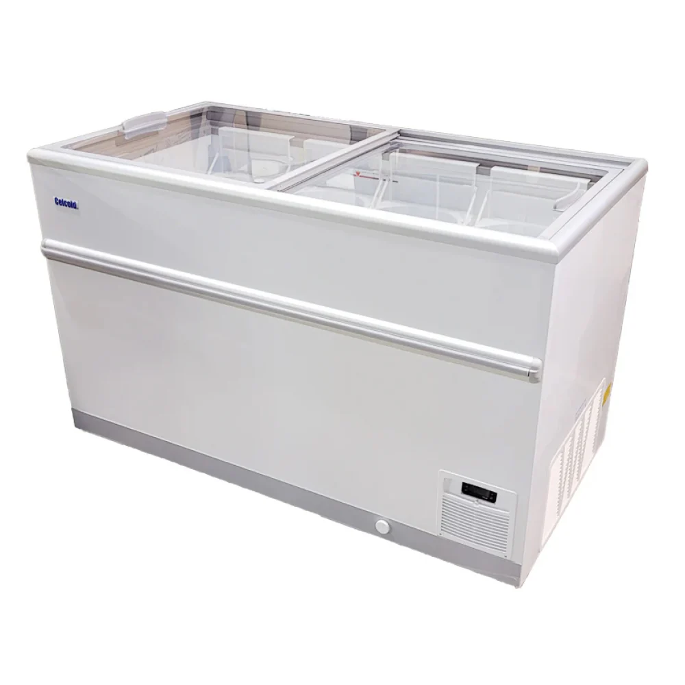 Celcold CF52ESG-LED 53" Ice Cream Display Freezer - 12.2 Cu. Ft.