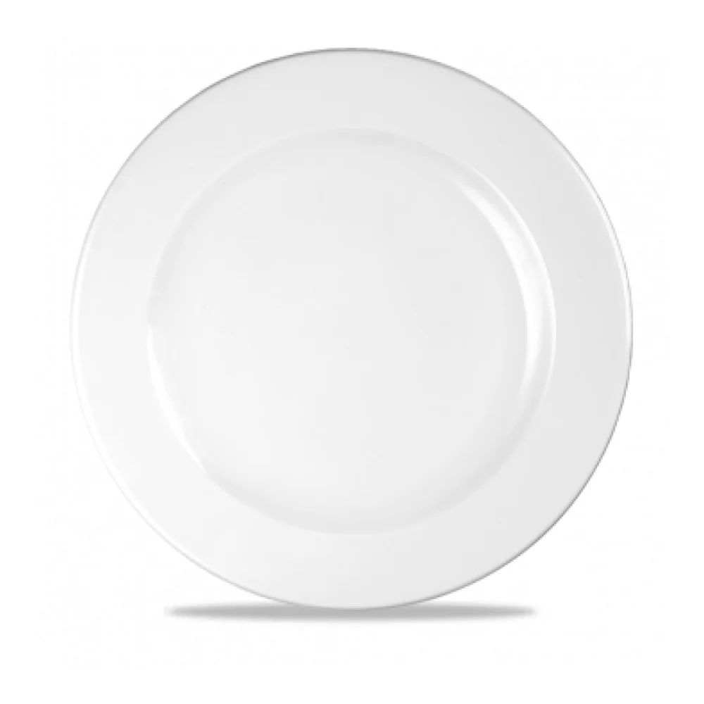 Churchill 10.8" Super Vitrified Profile Round Plate - 12/Case - WH VP58